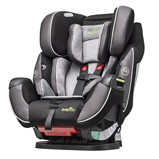 evenflo car seat weight limit