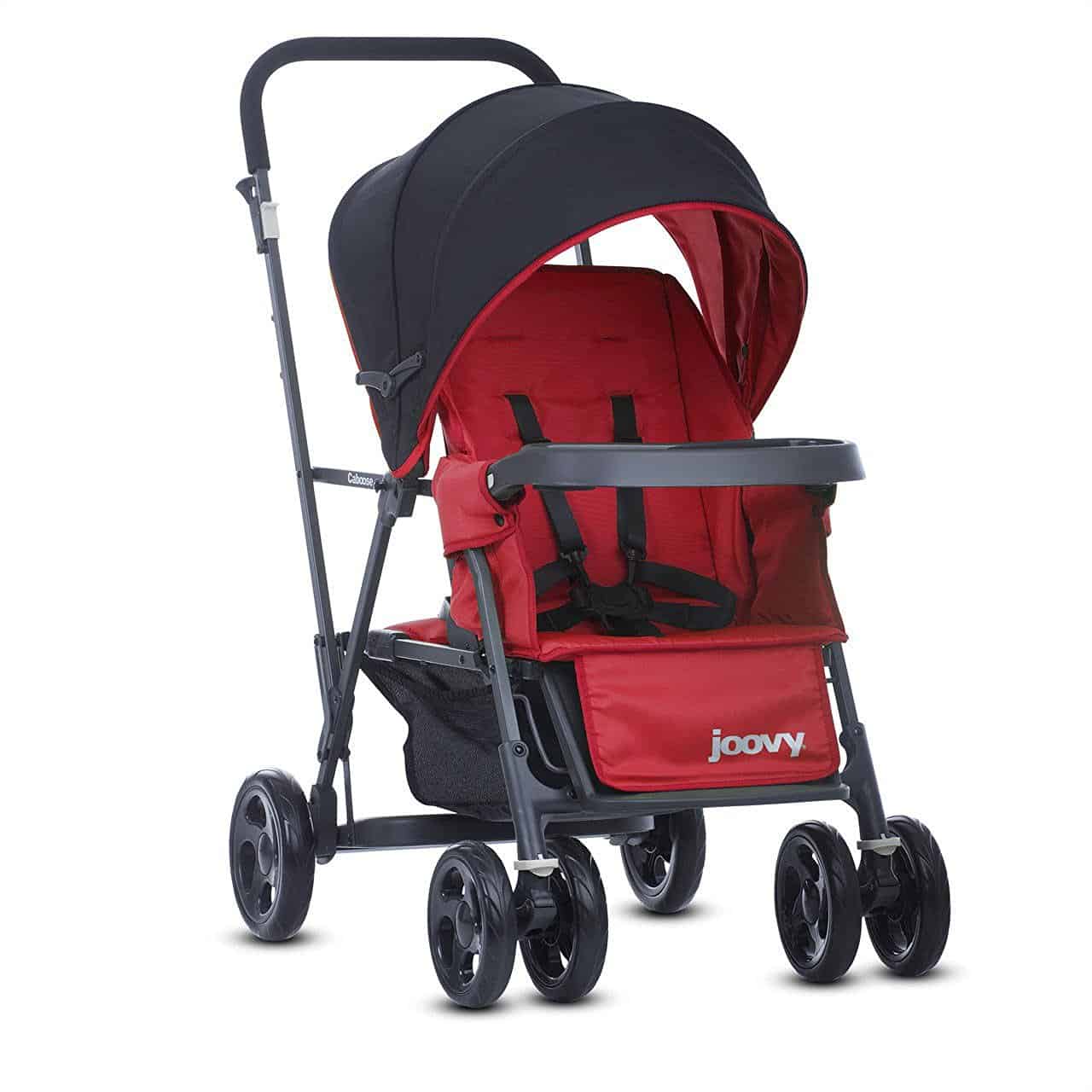 joovy caboose sit and stand double stroller
