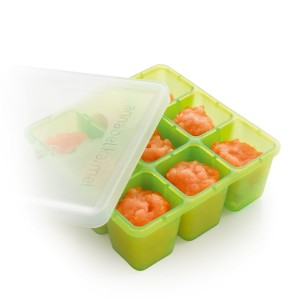Homemade Baby Food Silicone Freezer Tray