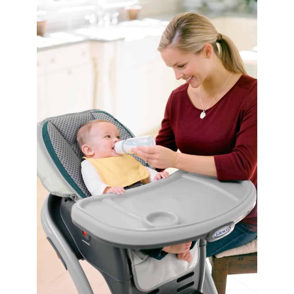 baby too small for restaurant high chair