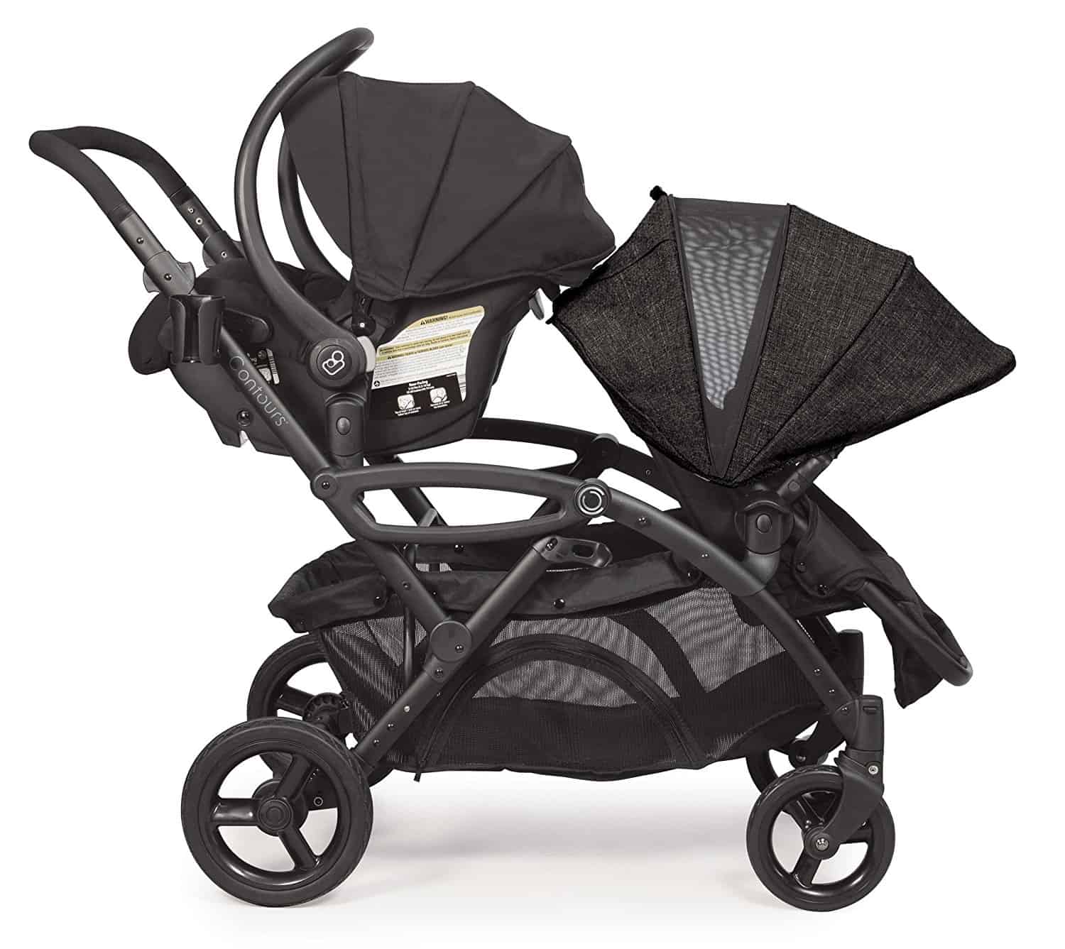 double jogger for infant and toddler
