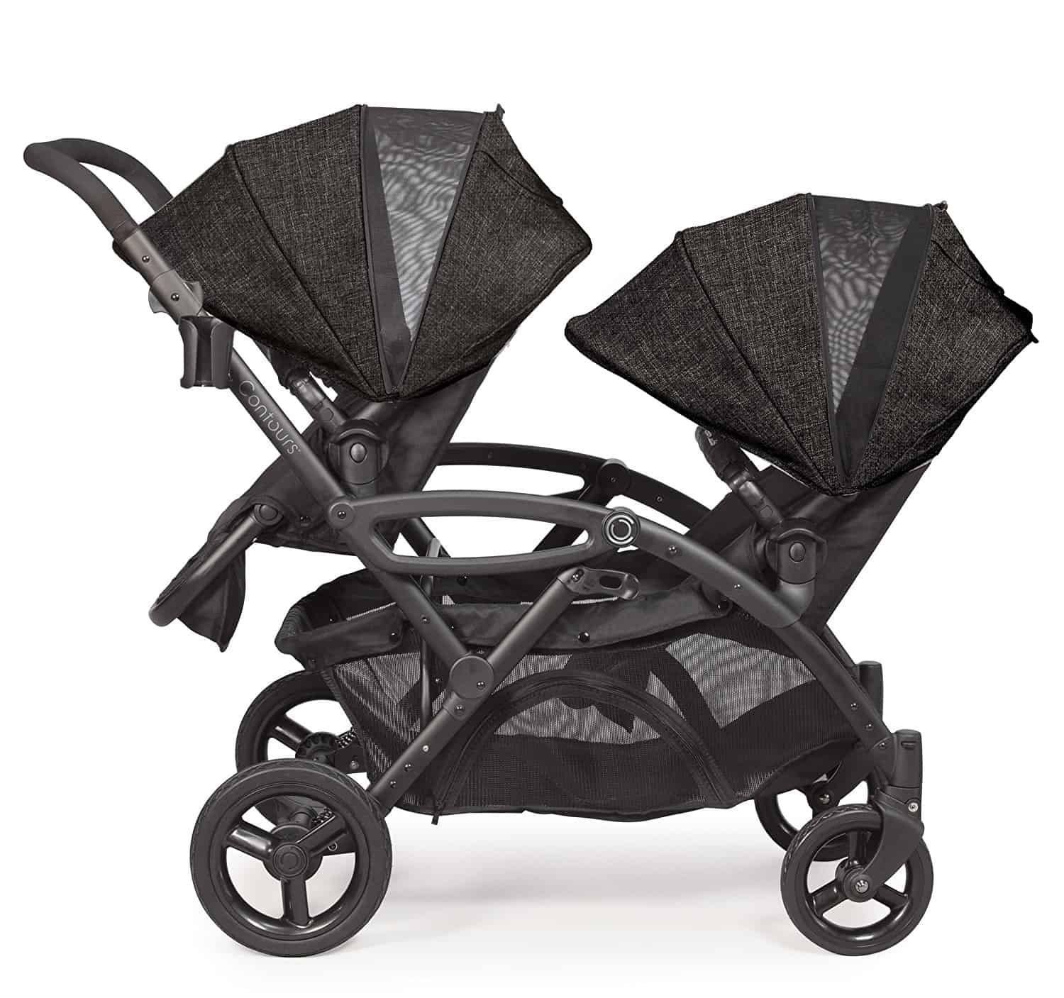 twin stroller for newborn and toddler
