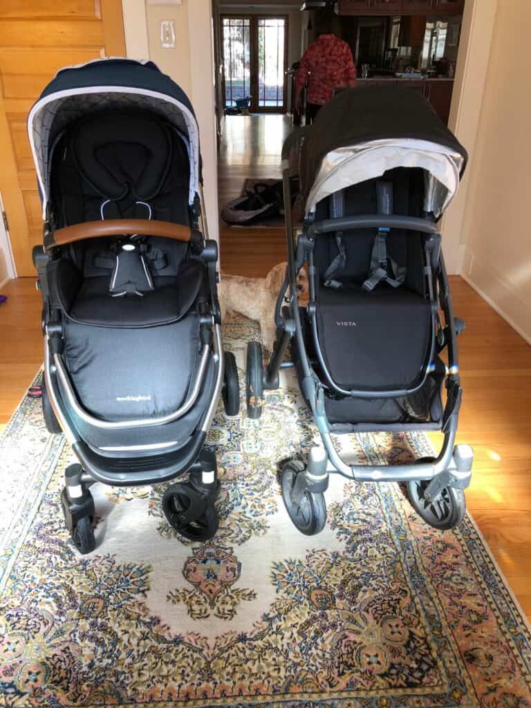 uppababy stroller dimensions